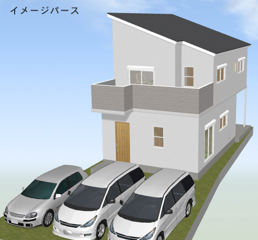 小山1丁目 パース図